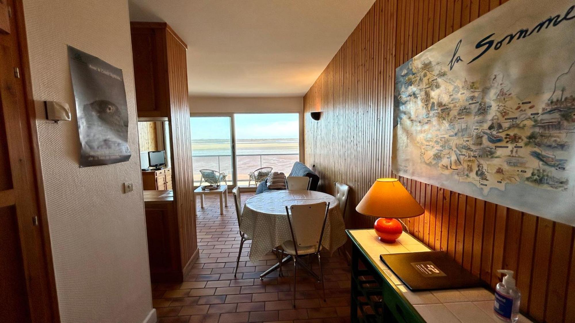 Studio Avec Balcon, Vue Panoramique Sur La Baie 르크로토이 외부 사진